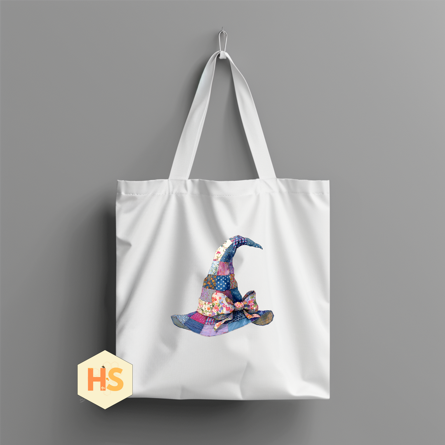 Tote Bag - Quilted Witch Hat