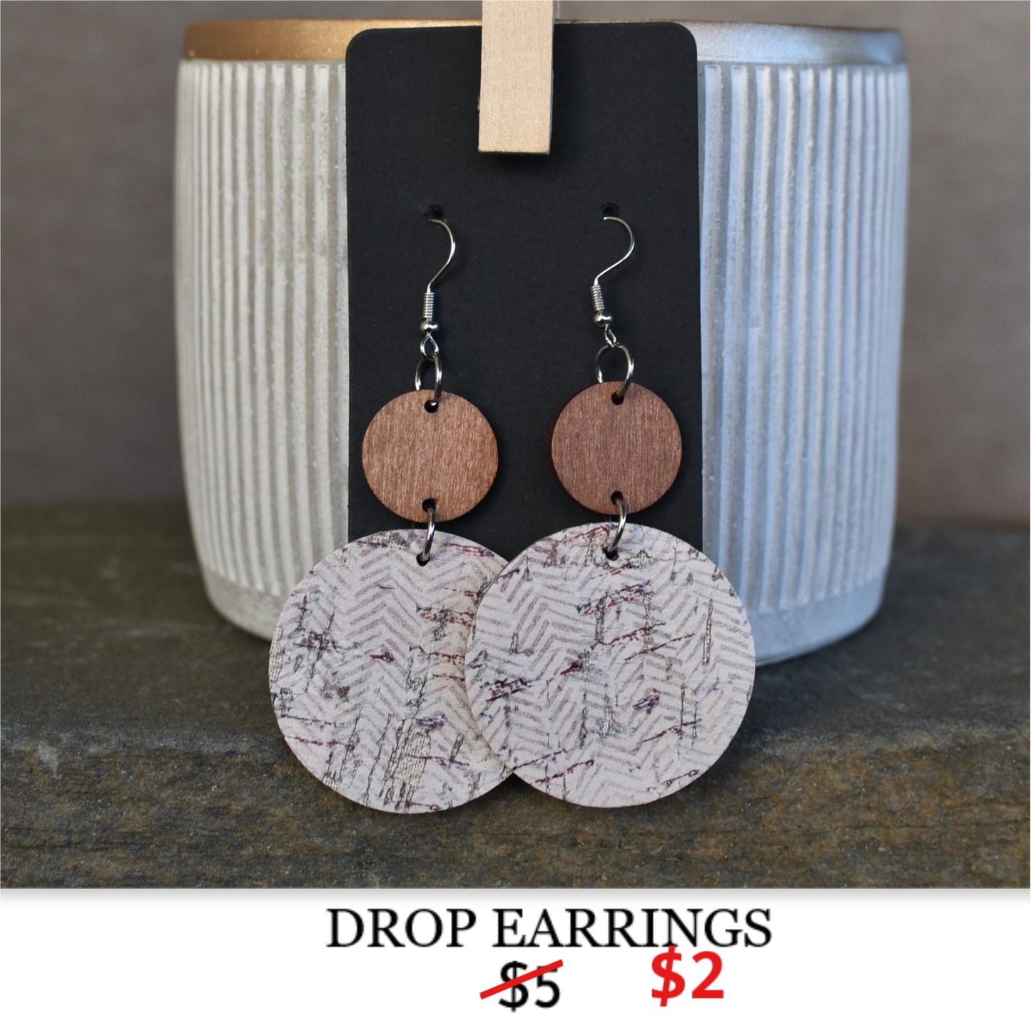 DROP EARRINGS