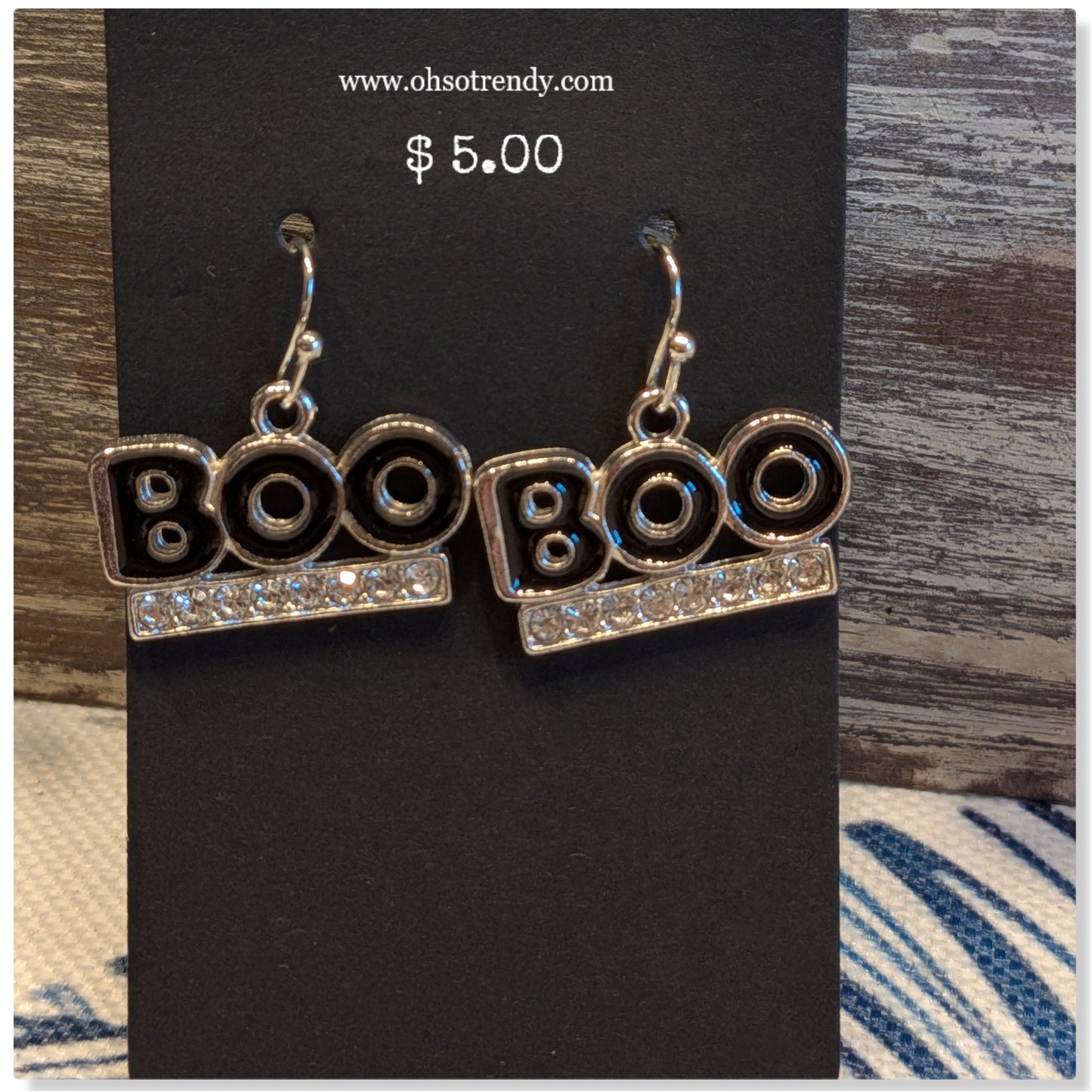 HALLOWEEN BOO EARRINGS