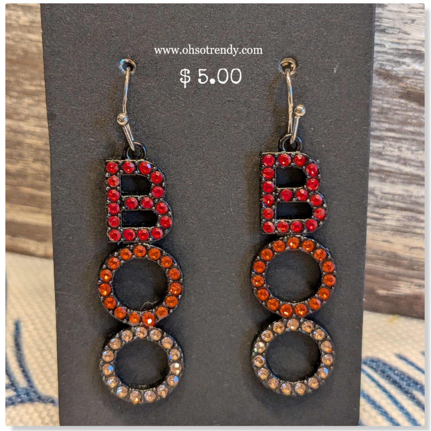 HALLOWEEN BOO EARRINGS