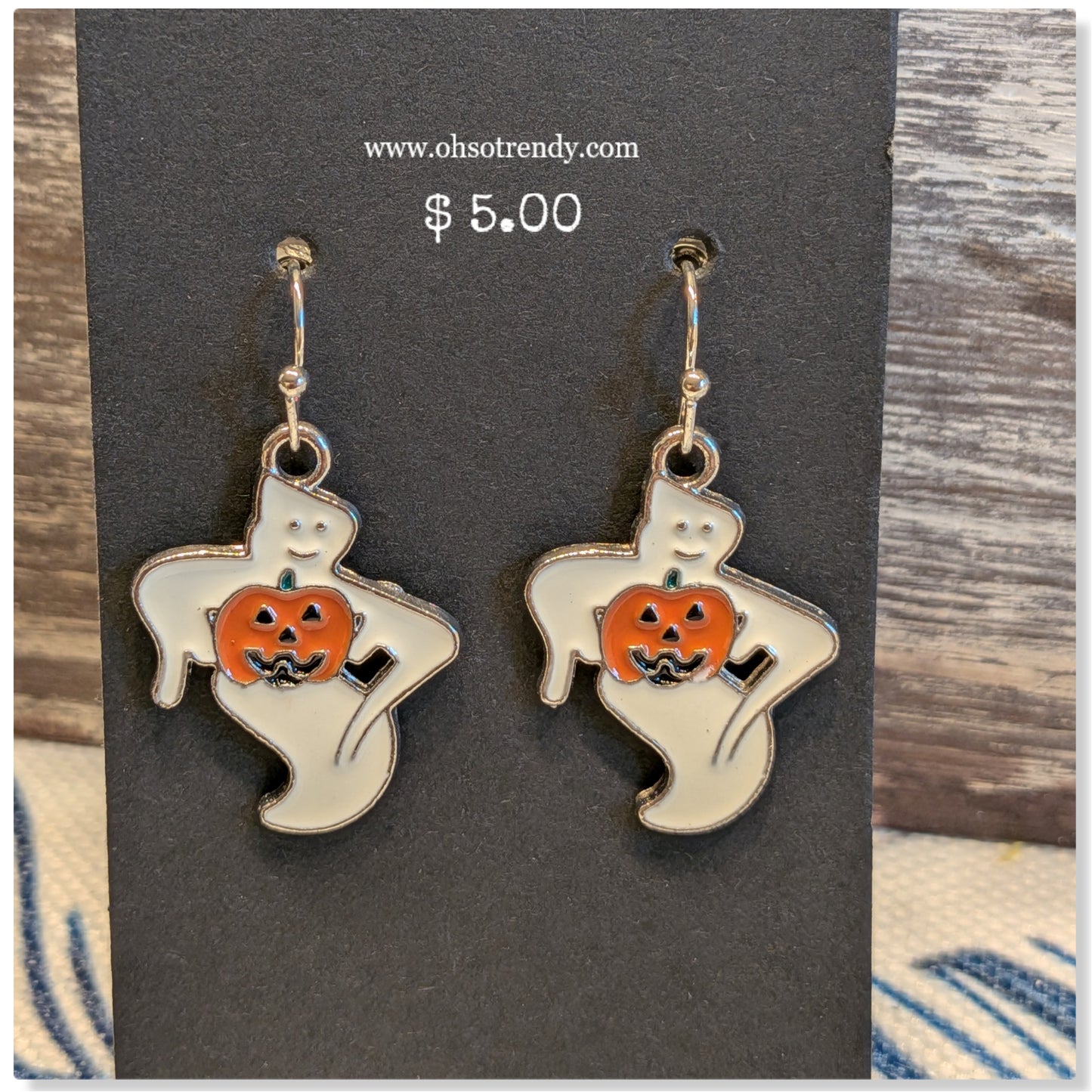 HALLOWEEN GHOST EARRINGS