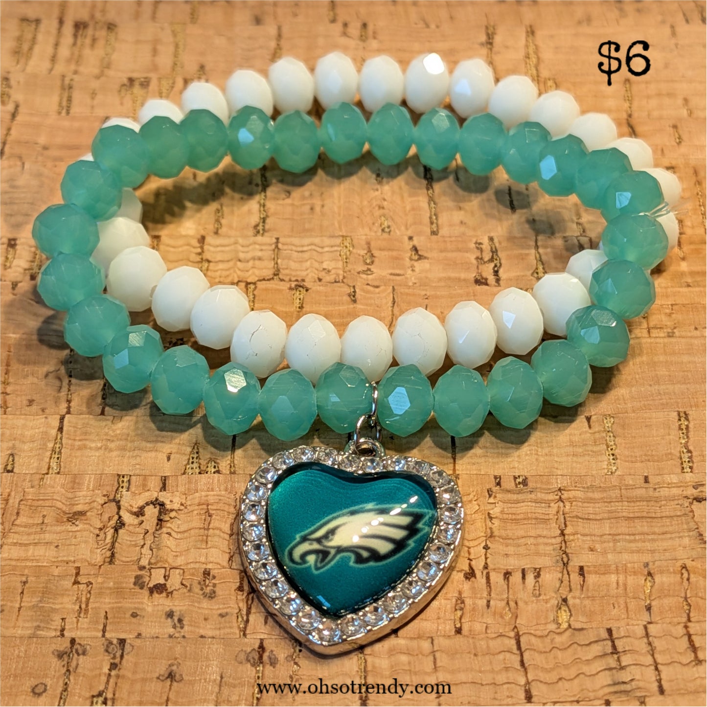 NFL BRACELET SET - PHILADELPHIA EAGLES