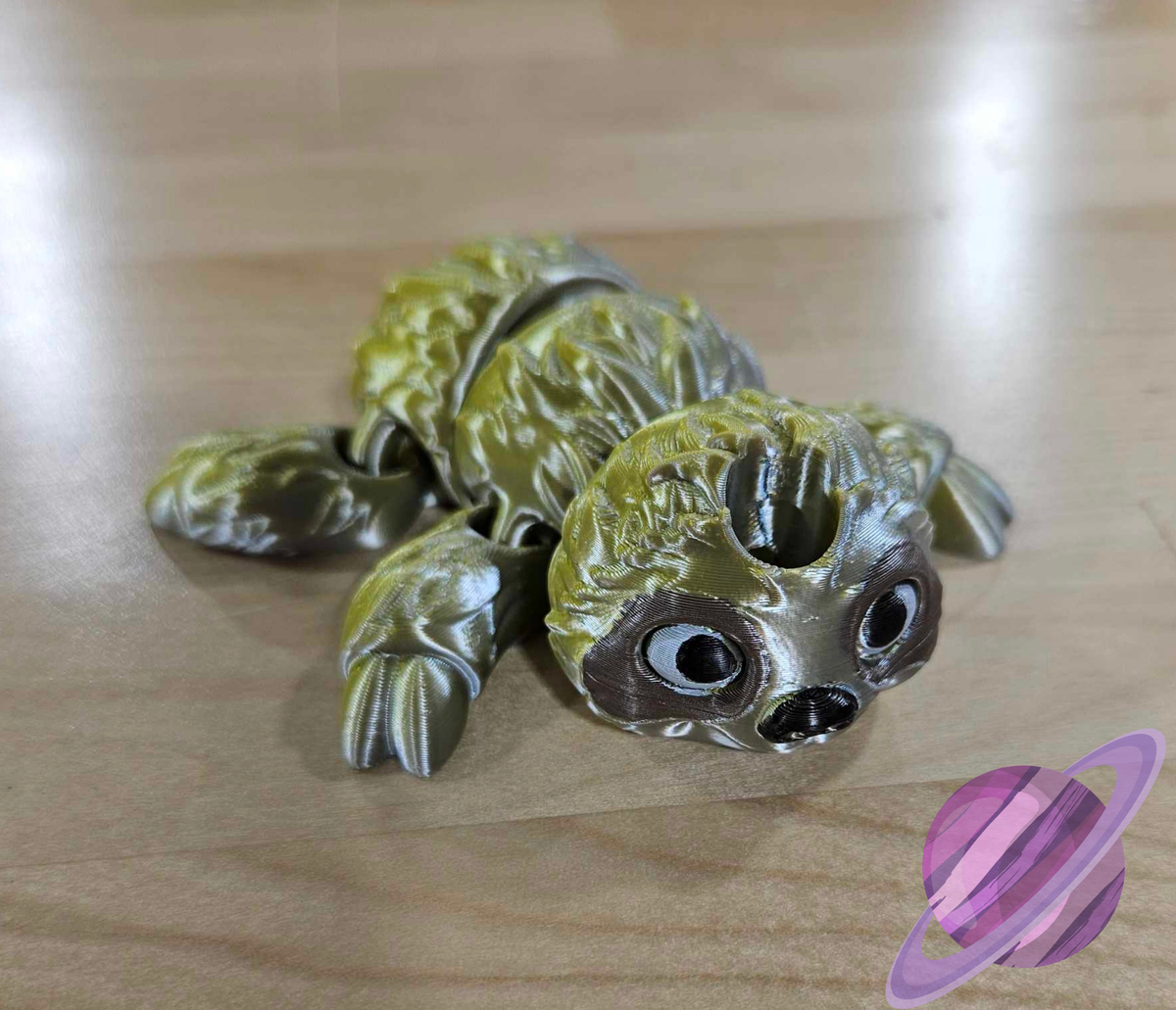 SLOTH-3D PRINTED STRAW BUDDY