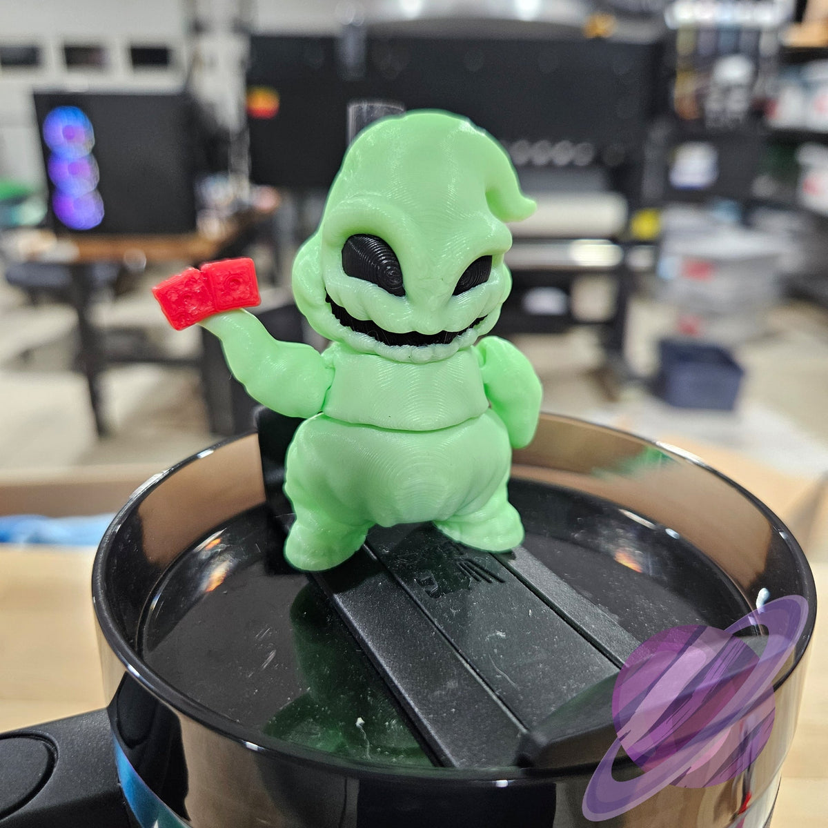 BOOGIE MAN-3D PRINTED STRAW BUDDY