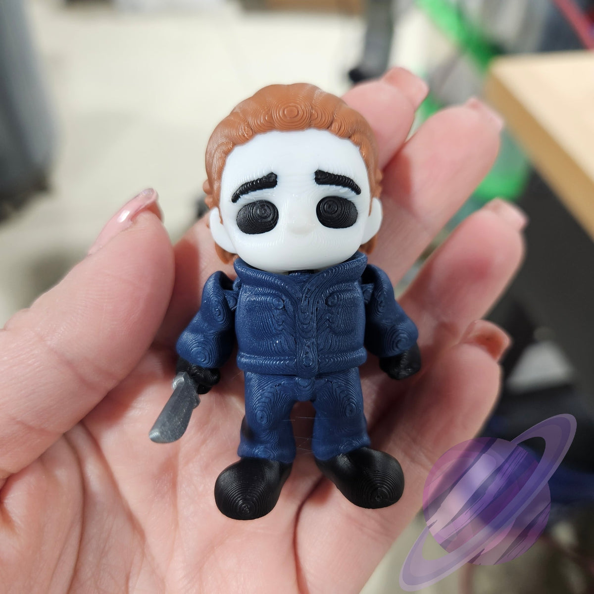 HALLOWEEN KILLER-3D PRINTED STRAW BUDDY