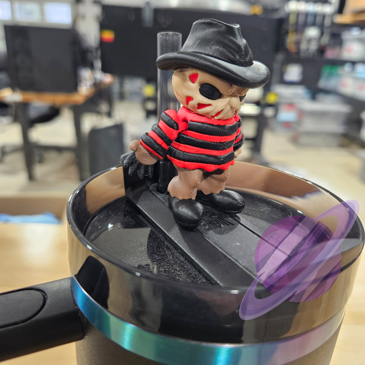 HORROR NIGHTMARE-3D PRINTED STRAW BUDDY