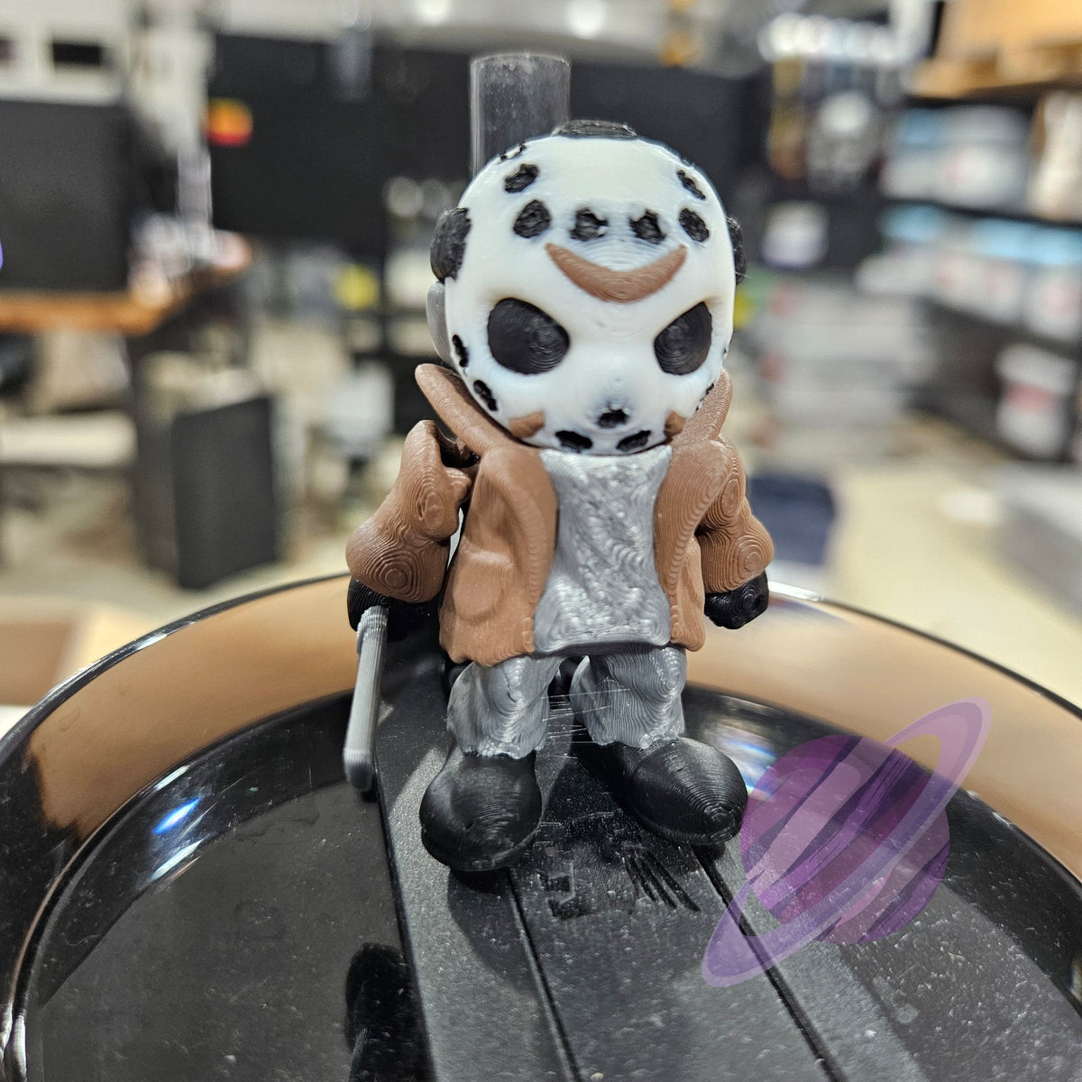 CRYSTAL LAKE-3D PRINTED STRAW BUDDY