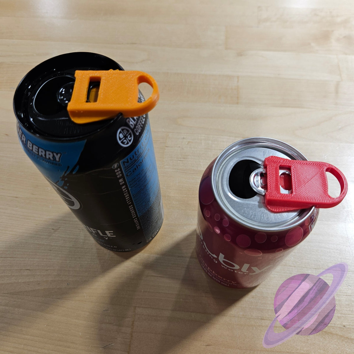 3D PRINTED SODA CAN SAVER DRINK OPENERS-5 PACK