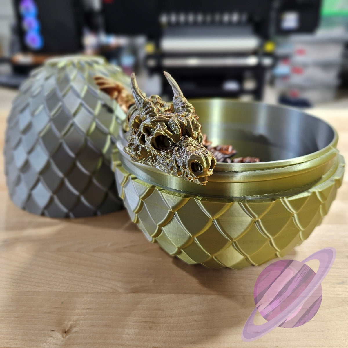 3D PRINTED SKULL DRAGON