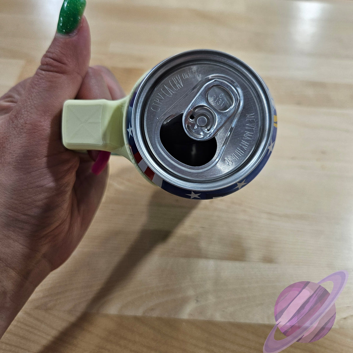 3D PRINTED 12 OZ SODA CAN CUP HOLDER WITH HANDLE
