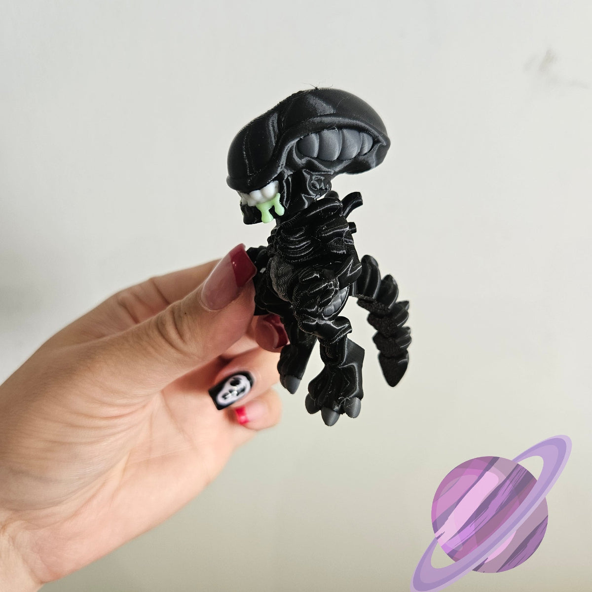 XENO ALIEN-3D PRINTED STRAW BUDDY