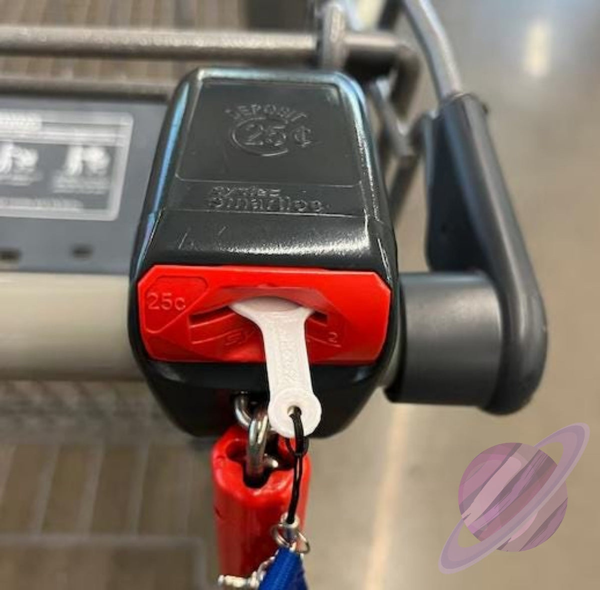 3D PRINTED SHOPPING CART KEYS-3 PACK