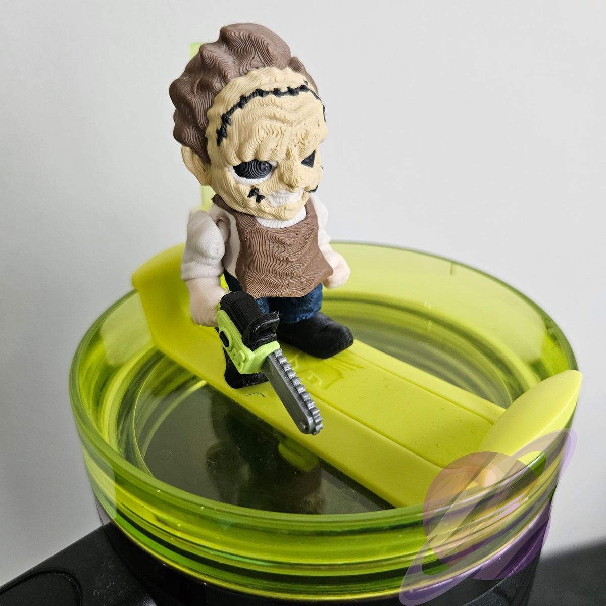 CHAINSAW GUY-3D PRINTED STRAW BUDDY