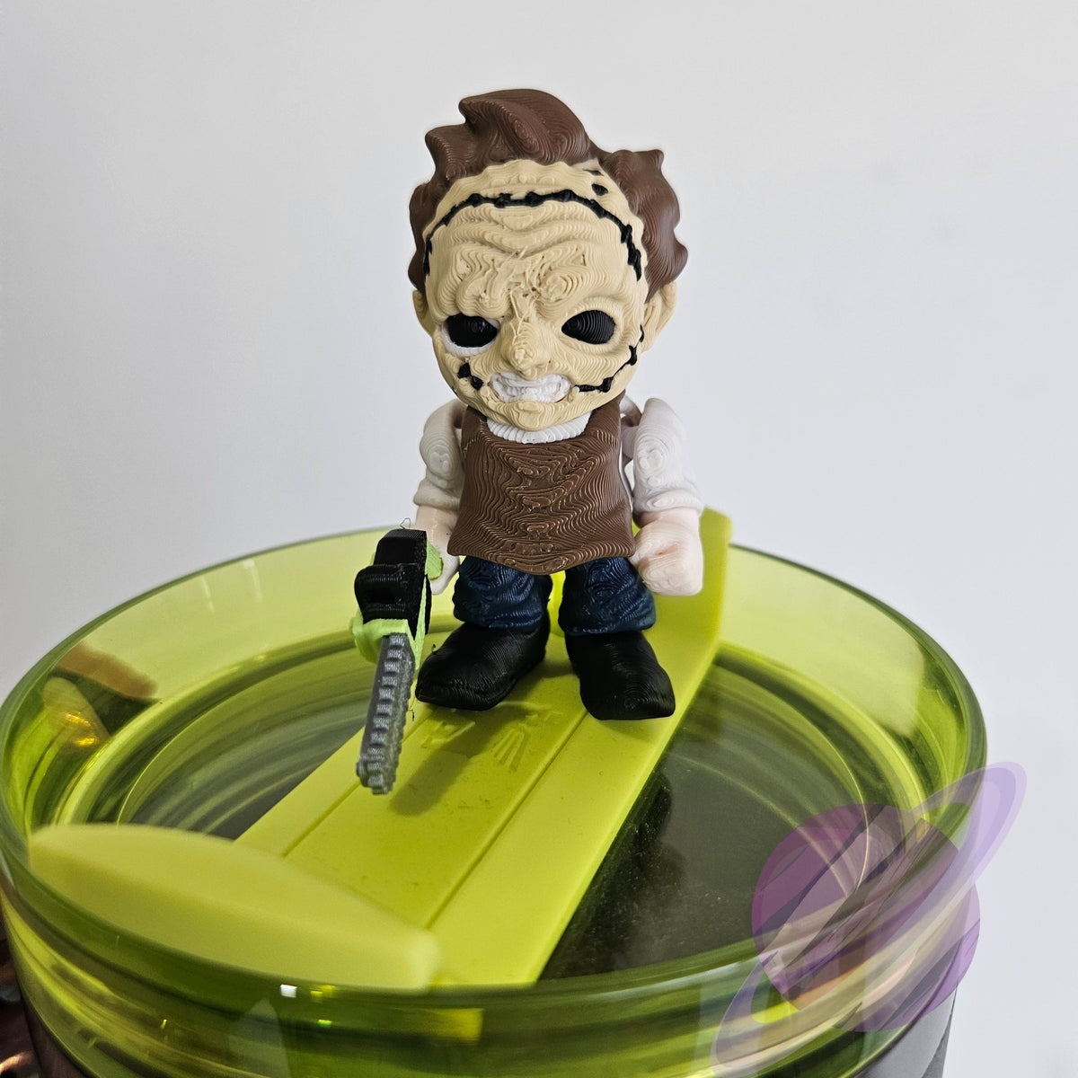 CHAINSAW GUY-3D PRINTED STRAW BUDDY