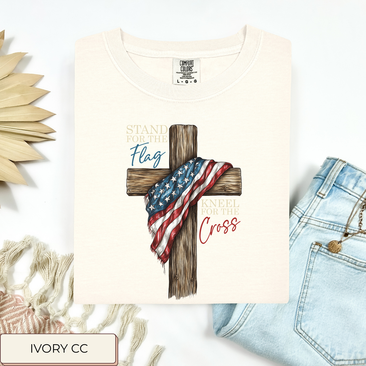 Kneel For The Cross Tee.
