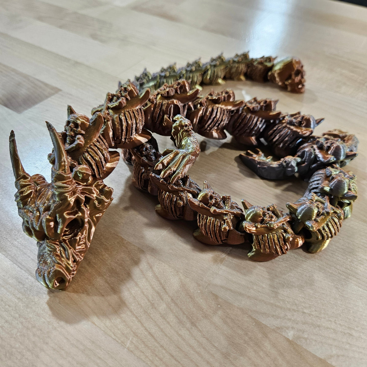3D PRINTED SKULL DRAGON