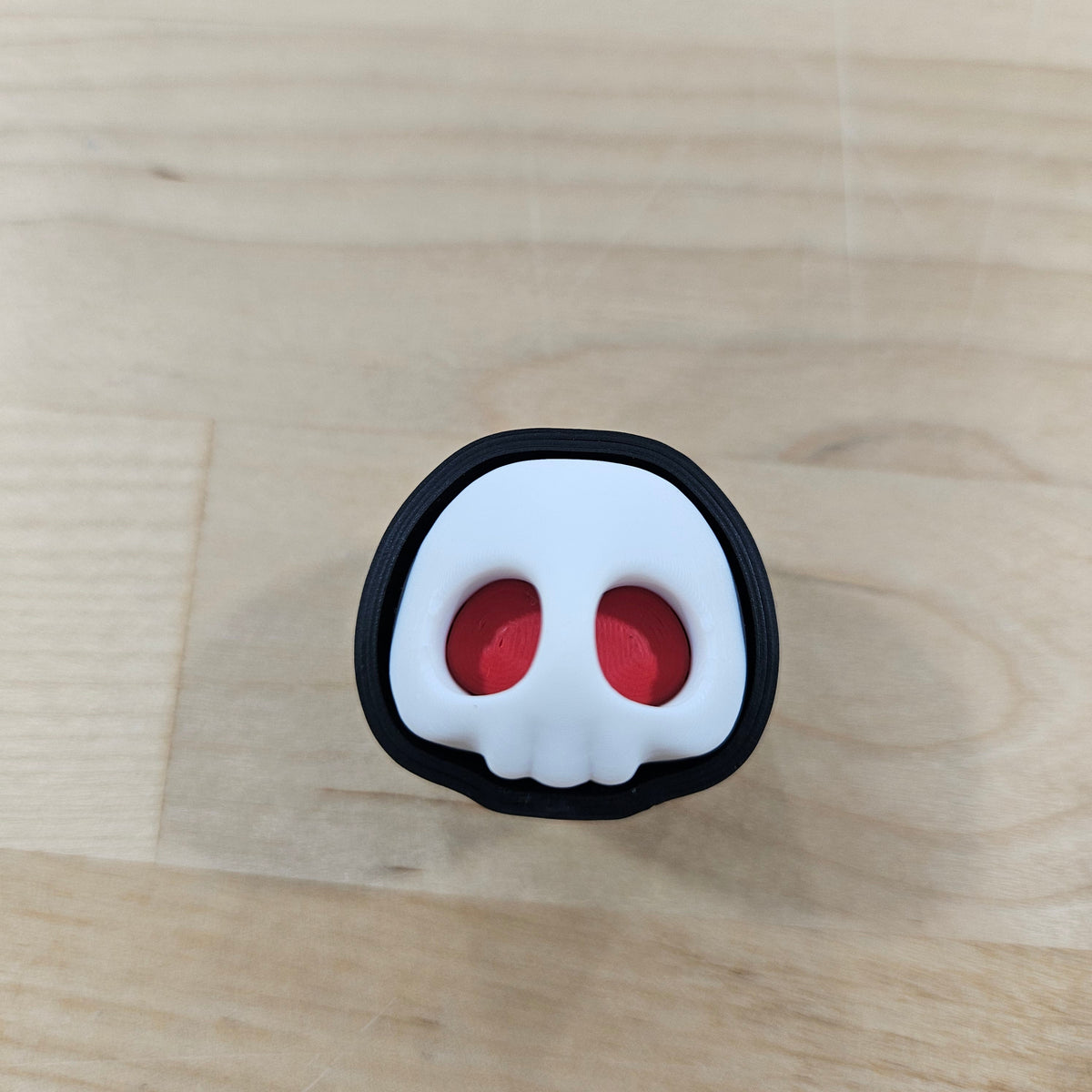 6 PACK- 3D PRINTED SPOOKY CLICKER FIDGETS