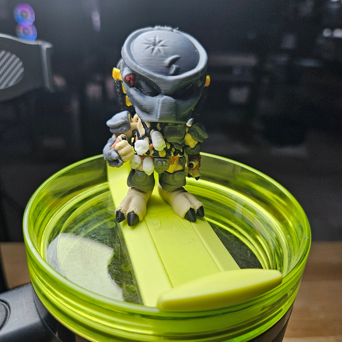 PRED ALIEN-3D PRINTED STRAW BUDDY