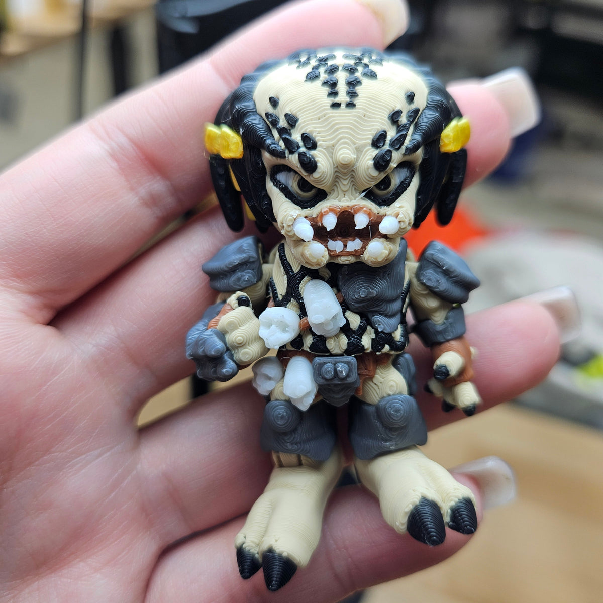 PRED ALIEN-3D PRINTED STRAW BUDDY