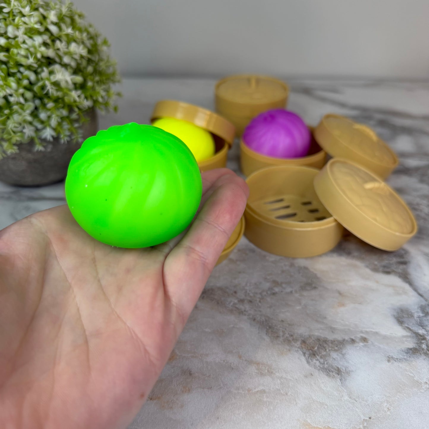 Squishy Toy - Mini Dumpling, Solids - PREORDER