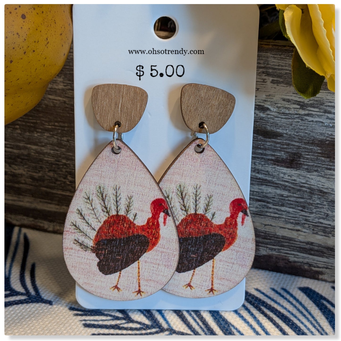 TURKEY EARRINGS