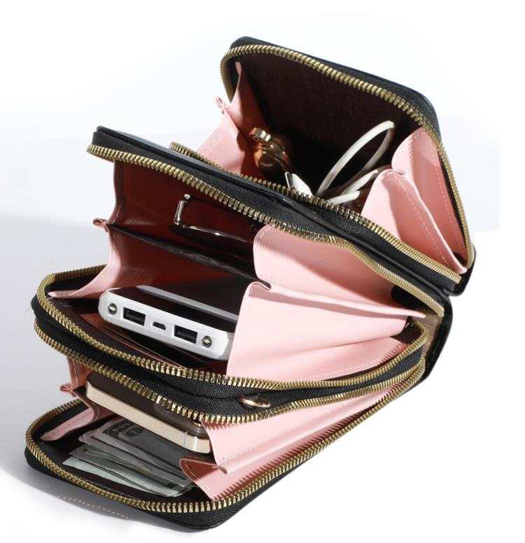 Ivy Crossbody Wallet + Purse - Navy