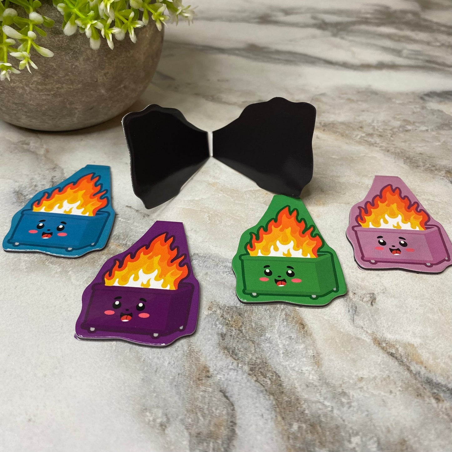 Bookmark - Dumpster Fire Magnetic Mix