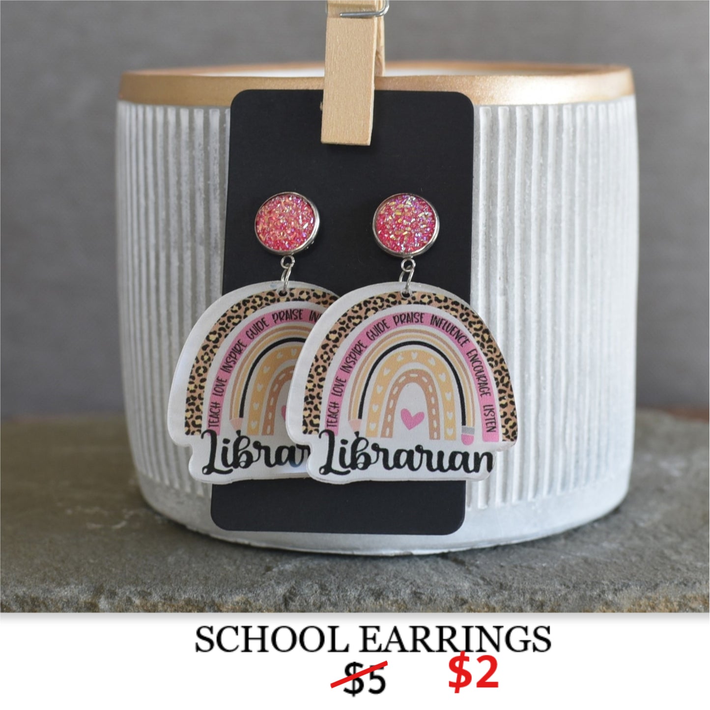 SCHOOL EARRINGS