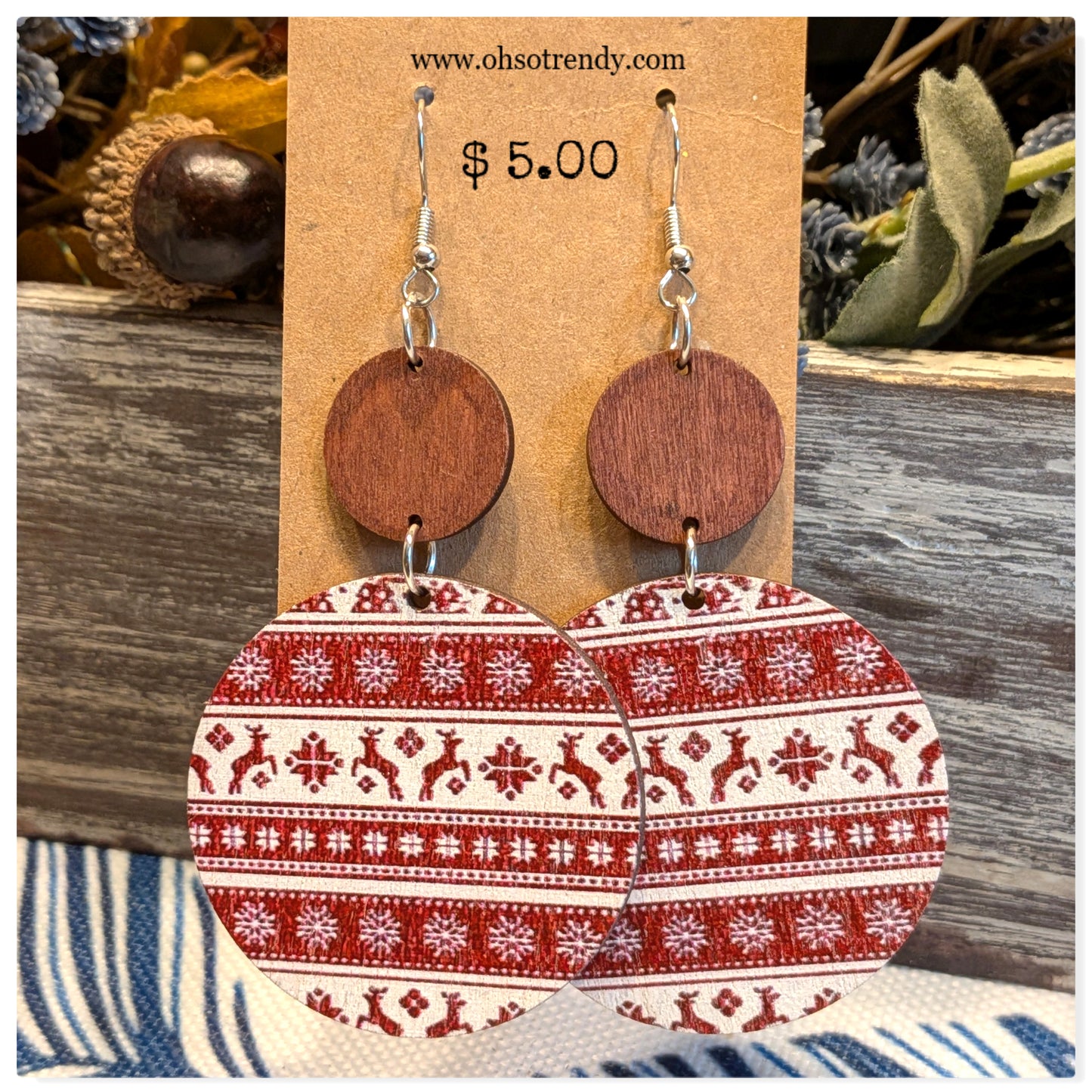 REINDEER EARRINGS
