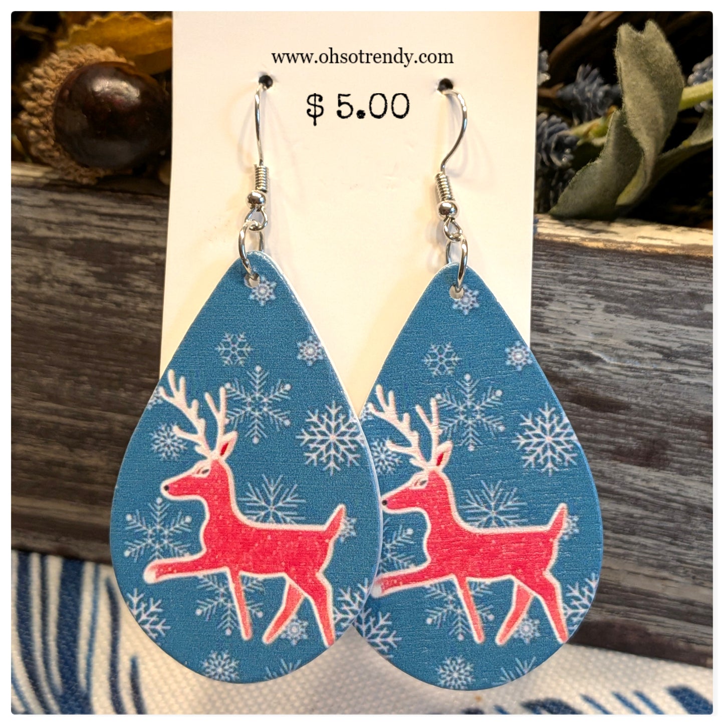 REINDEER EARRINGS