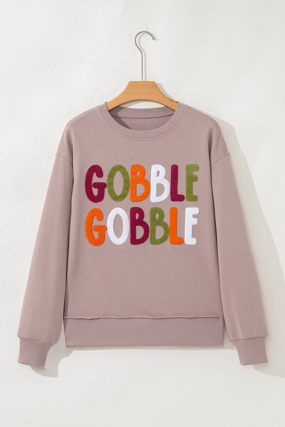 Dark Khaki GOBBLE Graphic Top August.