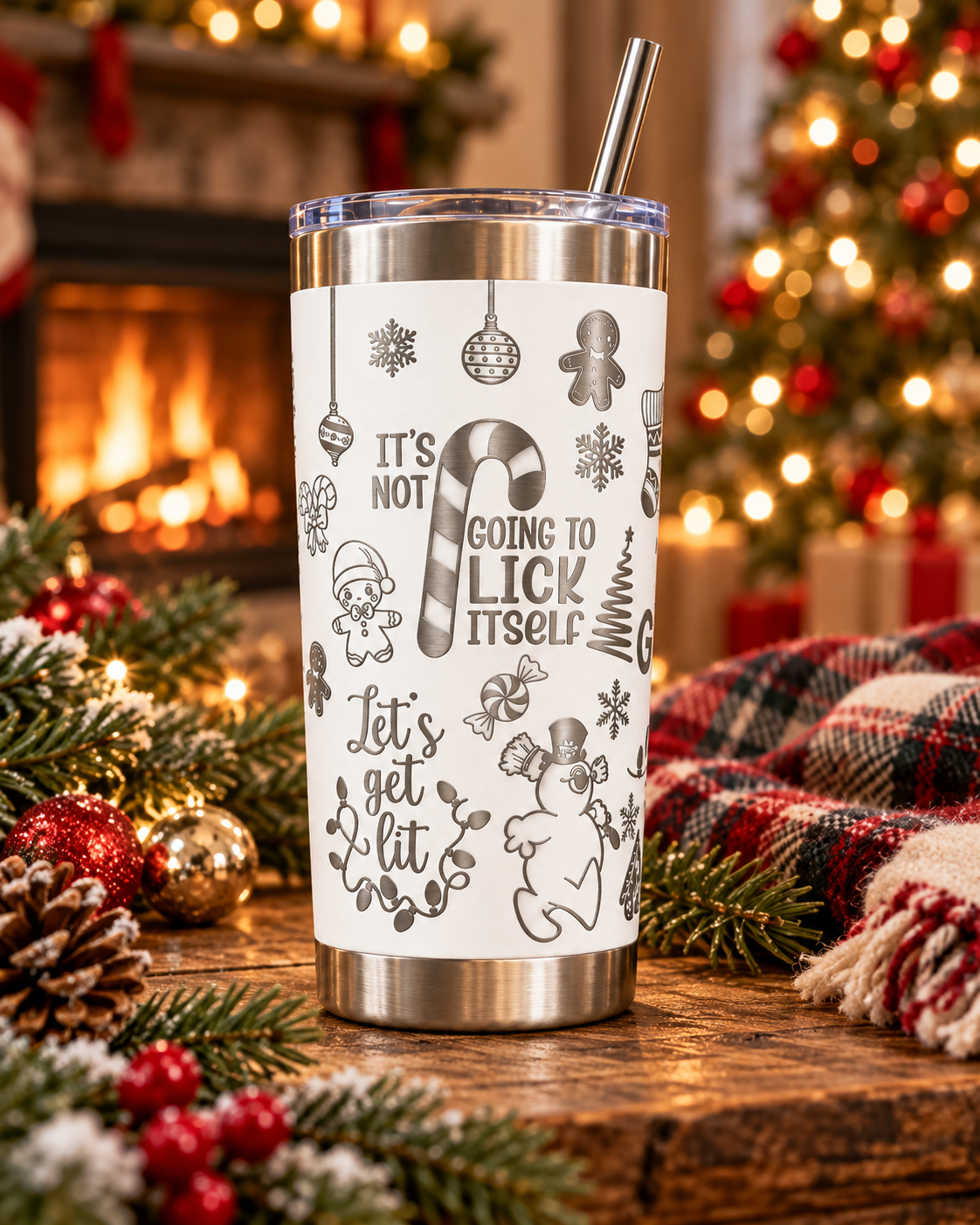 Tumbler 20oz - Christmas - PREORDER