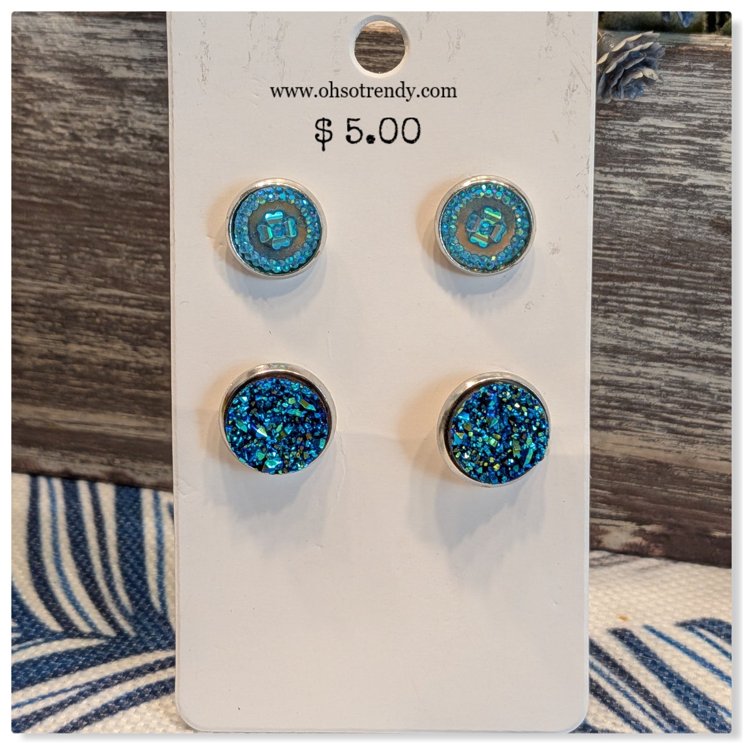 DRUZY EARRINGS