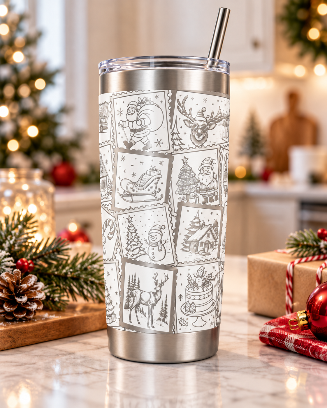 Tumbler 20oz - Christmas - PREORDER
