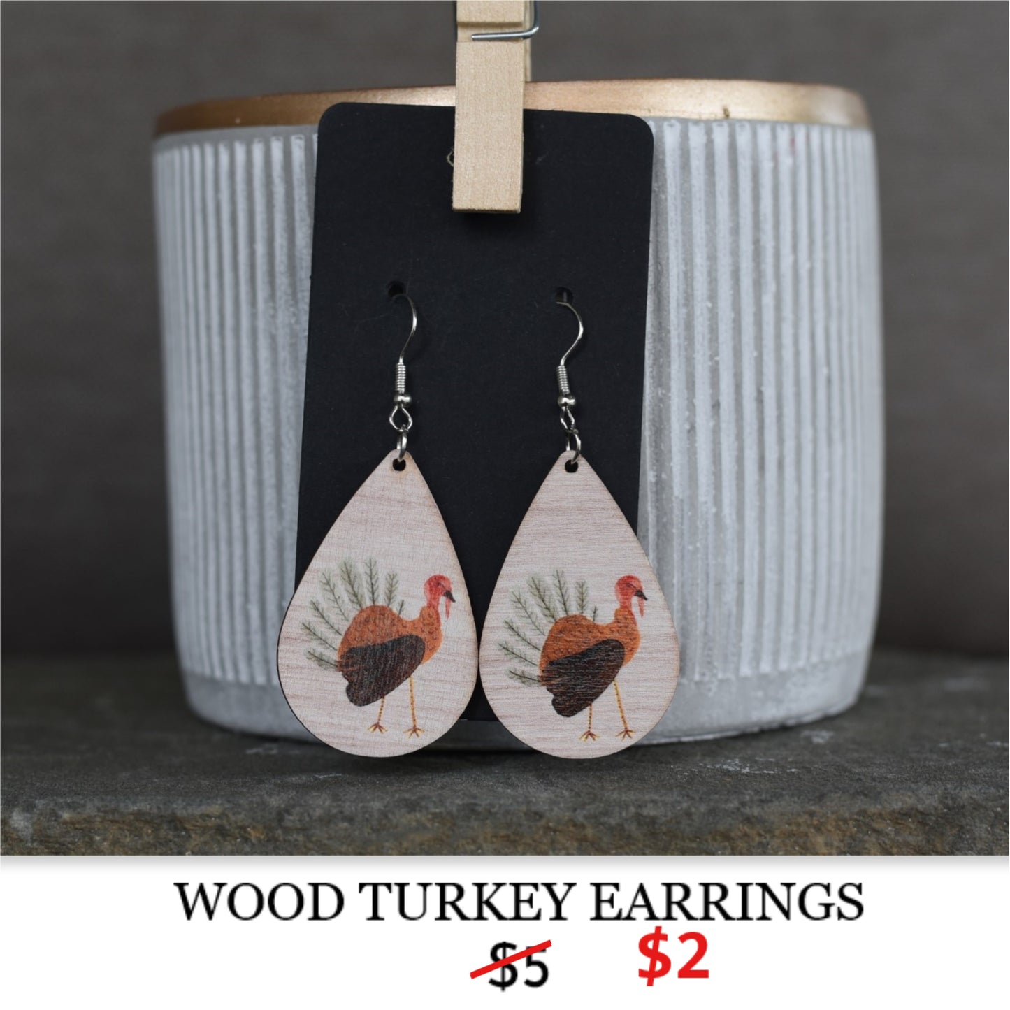 TURKEY EARRINGS