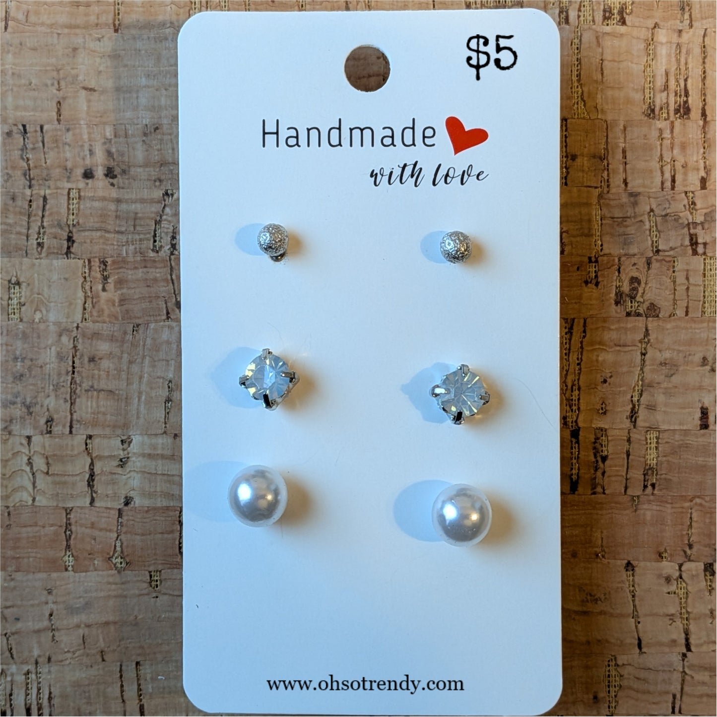 3 PAIR OF EARRINGS