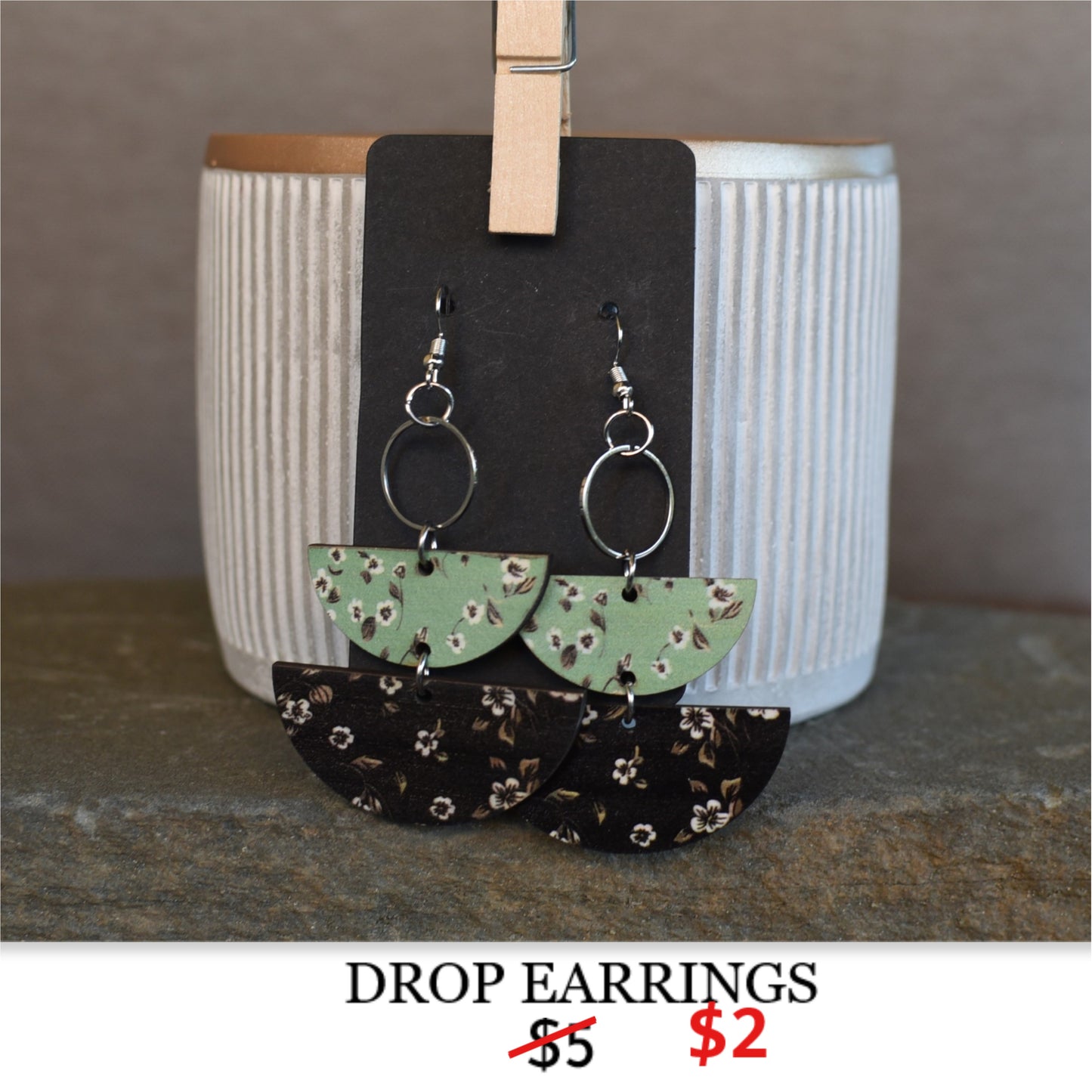 DROP EARRINGS