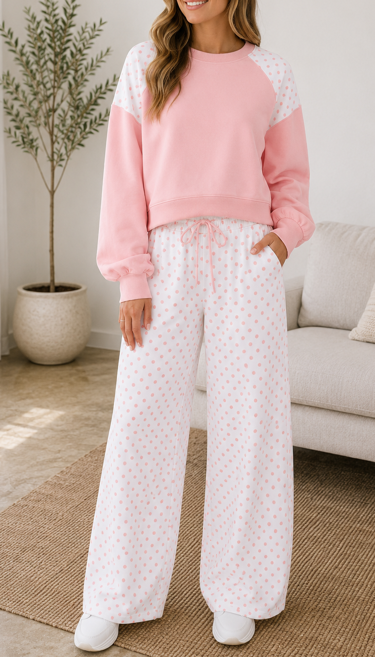 Polka Dot Patchwork Set RTS