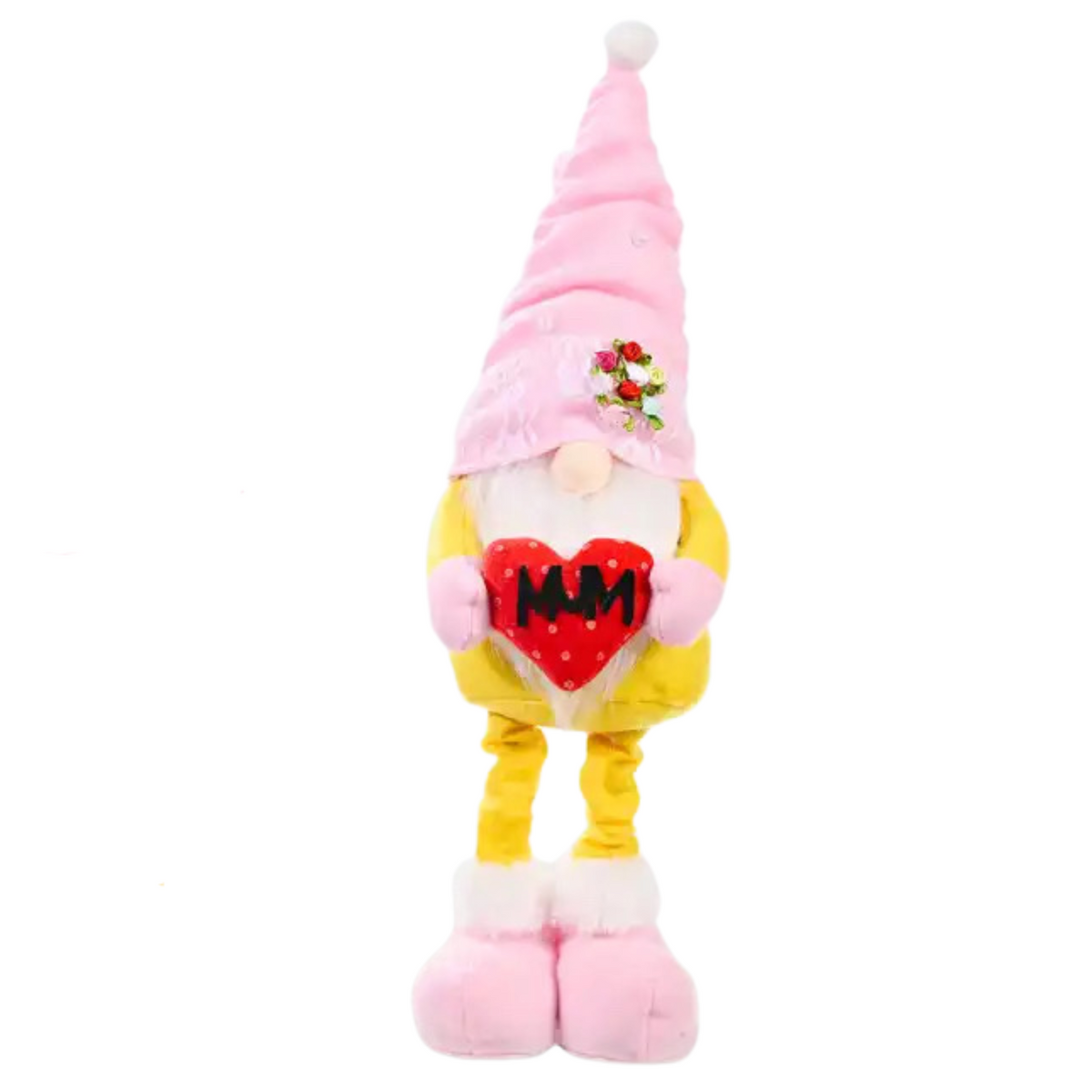 Telescopic Standing Gnome Decor - Hearts #1