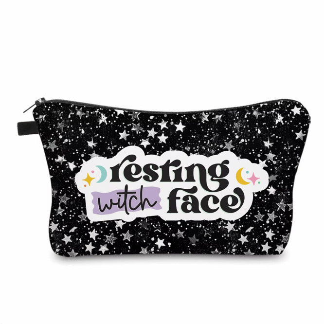 Pouch - Halloween Fall Resting Witch Face