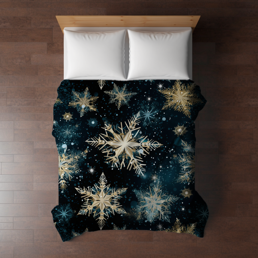 Blanket Christmas - Golden Snowflake - PREORDER