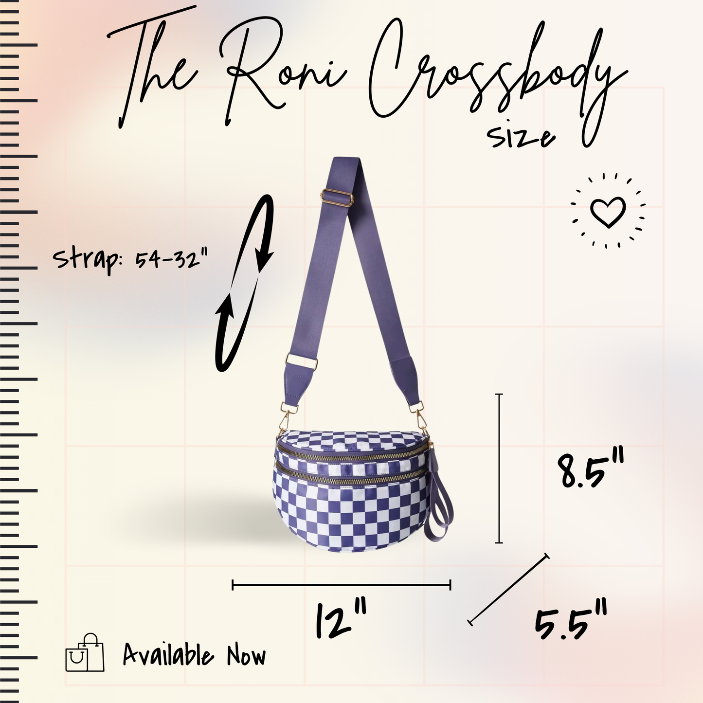 Roni - Nylon Crossbody - Cherry