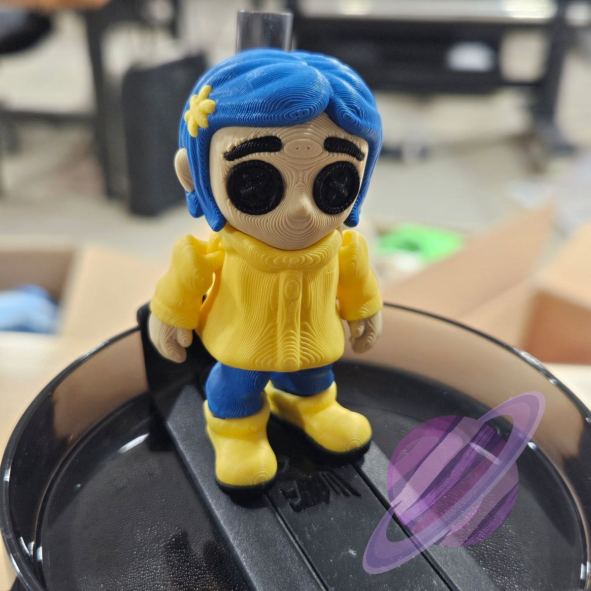 BUTTON EYES-3D PRINTED STRAW BUDDY