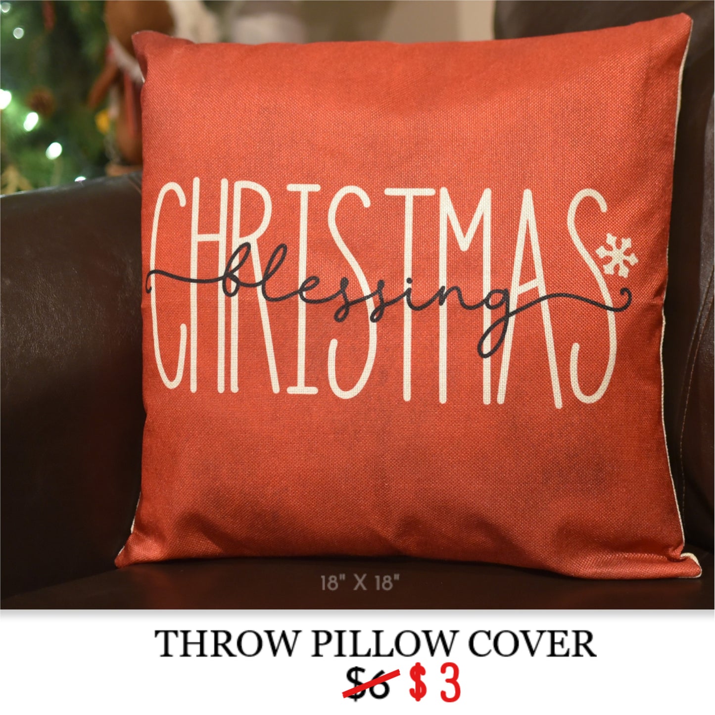 THROW PILLOW COVER