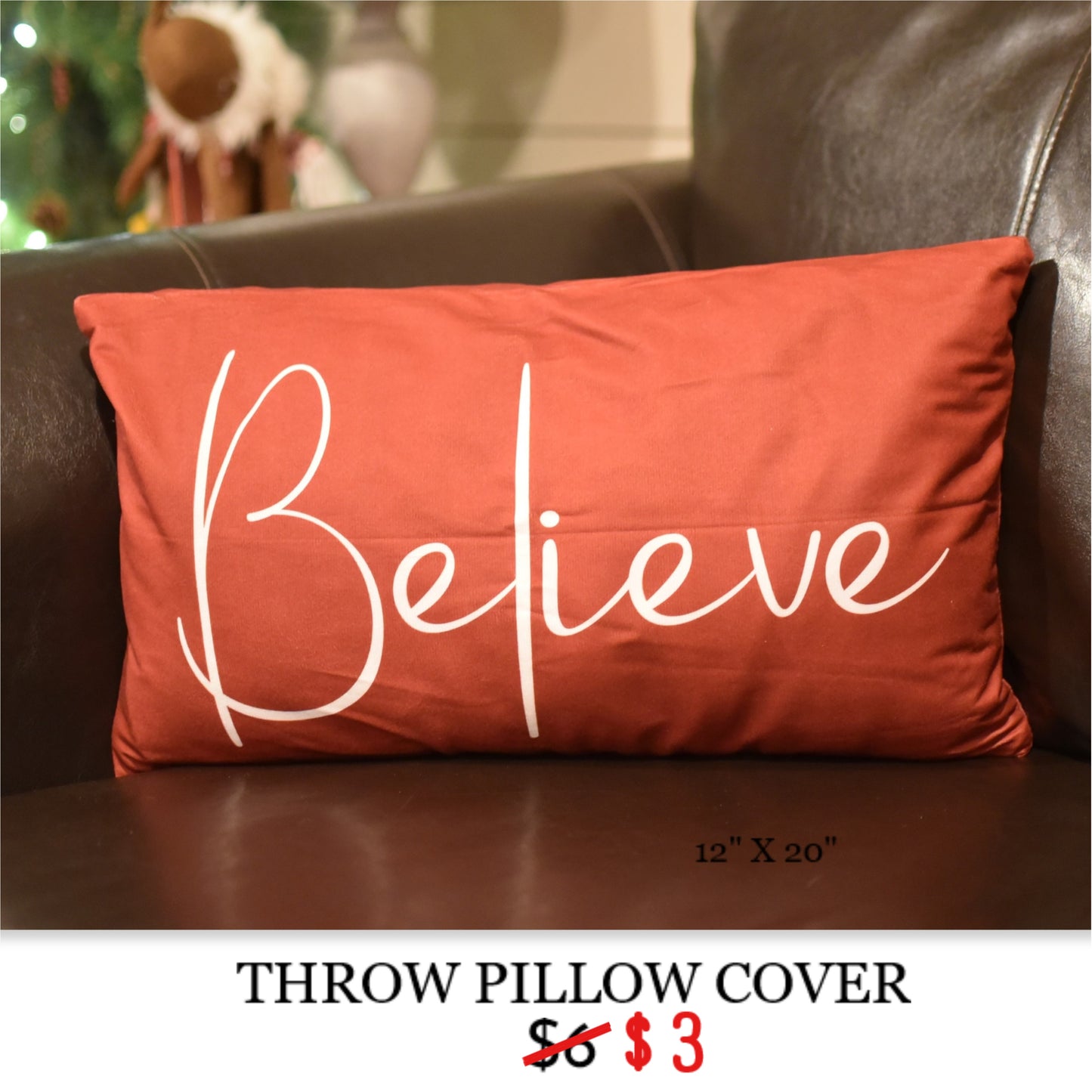 THROW PILLOW COVER