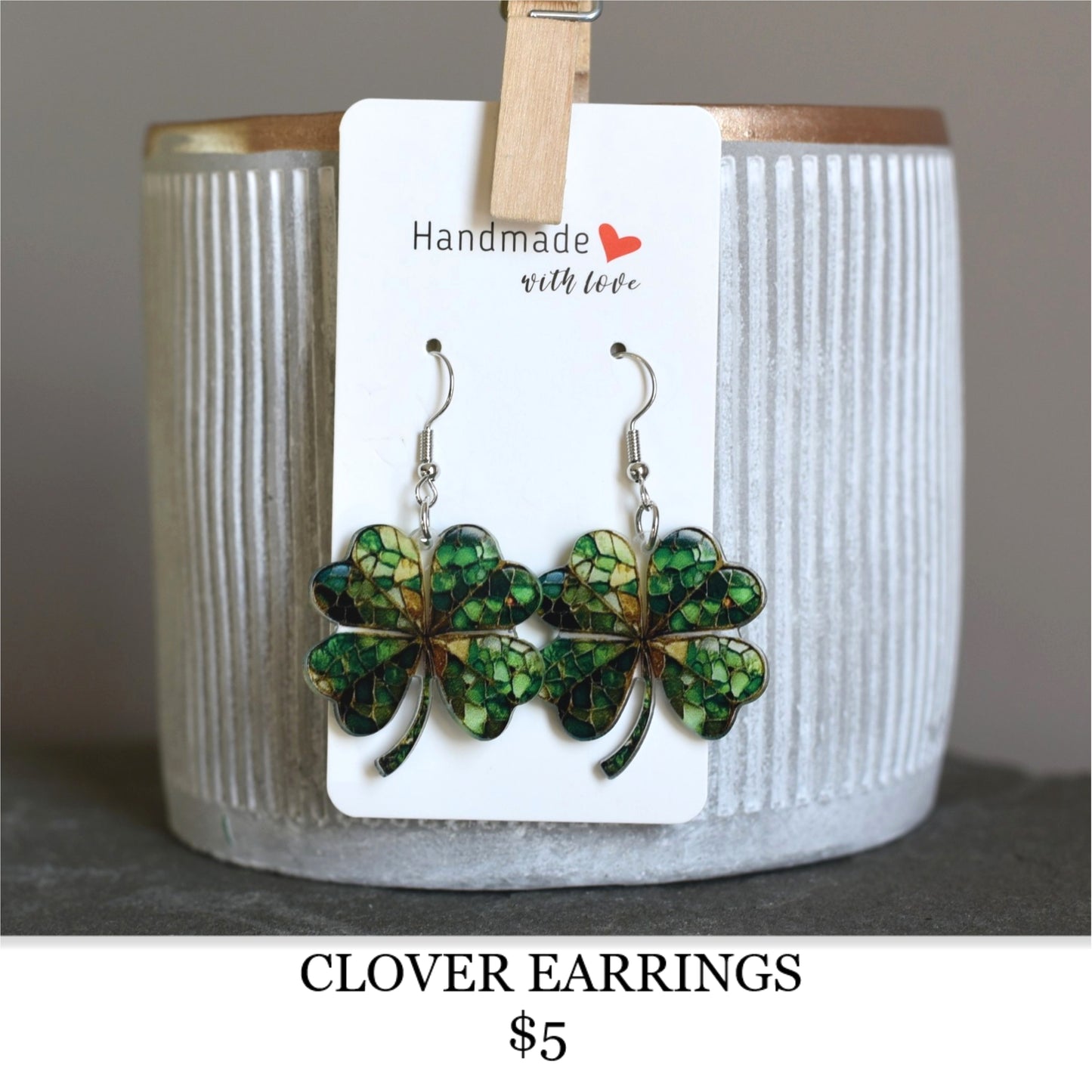 CLOVER EARRINGS
