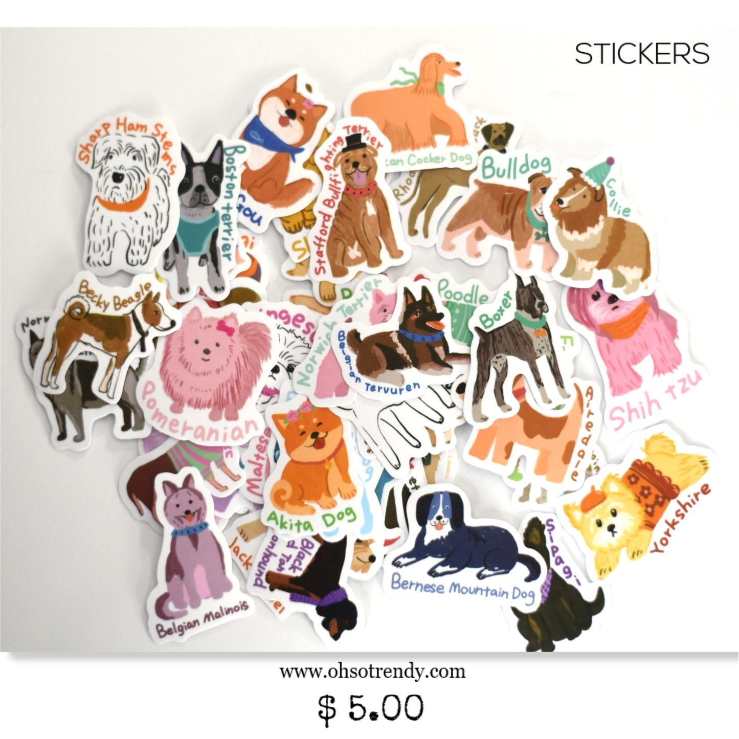 DOG STICKERS