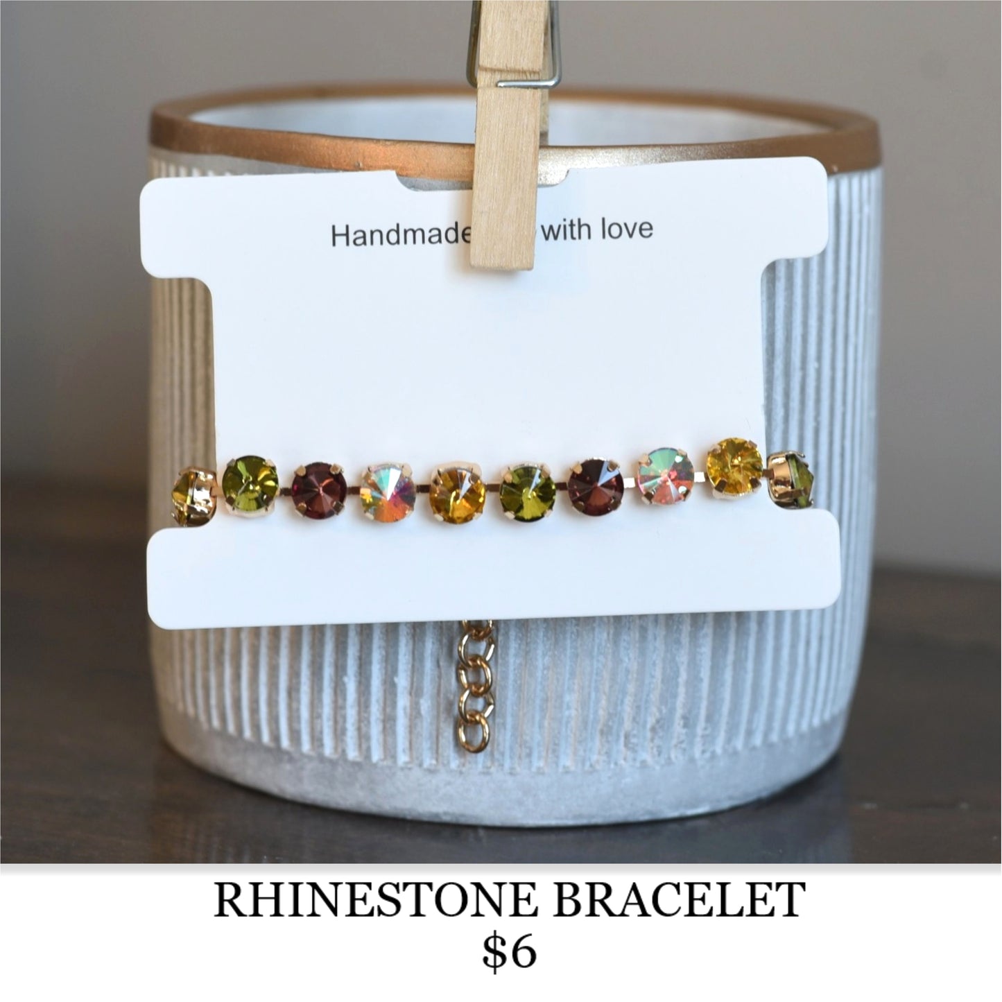 RHINESTONE BRACELET 6