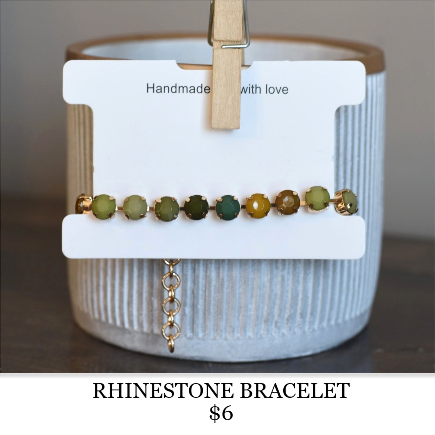 RHINESTONE BRACELET 7