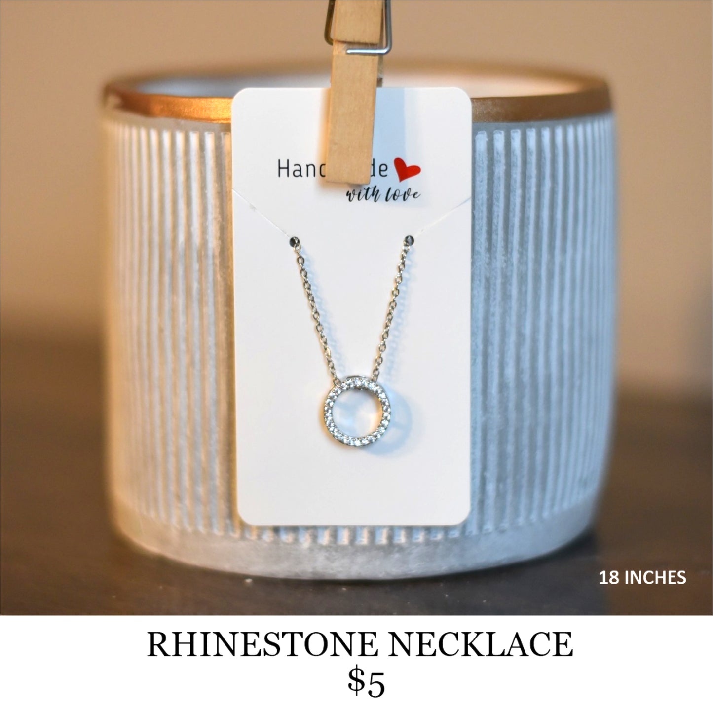 RHINESTONE NECKLACE
